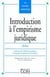 Introduction a l'empirisme juridique - traduit par eric millard et par elsa matzner.