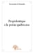 Propédeutique à la poésie québécoise