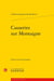 Causeries sur montaigne