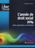 L'Année De Droit Social 2014 - Textes Jurisprudence Commentaires (6E Édition)