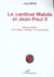 Le cardinal Malula et Jean-Paul II