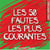 Les 50 fautes les plus courantes en italien