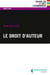 Le droit d'auteur