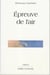 EPREUVE DE L'AIR