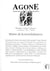 REVUE AGONE Tome 16 : Agone 16-1996-Misere de la Mondialisation
