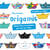 Mes premiers origamis - Maman les p'tits bateaux qui vont sur l'eau...