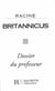 Britannicus - dossier du professeur