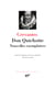 Don Quichotte - nouvelles exemplaires