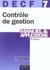 Decf 7 controle de gestion - manuel et applications (6e édition)