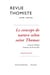 Revue thomiste - N°1/2022 : Le concept de nature selon saint Thomas. Première partie