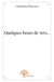 Quelques bouts de vers...