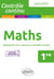 Contrôle continu : spécialité mathématiques - 1re - nouveaux programmes