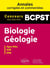 Biologie : BCPST - annales corrigées et commentées - concours 2021-2022-2023