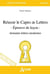 Réussir le capes de lettres : épreuve de leçon - domaine lettres modernes