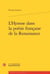 L'hymne dans la poésie française de la Renaissance