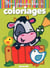 Mon premier bloc de coloriages - vache et oiseau