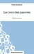La croix des pauvres de Pierre Davy - analyse complète de l'oeuvre
