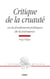 Critique de la cruauté