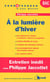 À la lumière d'hiver, de Philippe Jaccottet