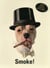 Smoke ! - livre avec 8 posters detachables publicitaires retro