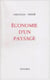 Economie d'un paysage