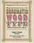 Specimens of chromatic wood type border  & cie