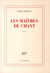Les maîtres de chant