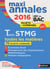 Maxi-annales bac - 2016 - terminale stmg