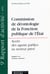 Commission de deontologie de la fonction publique de l'etat - acces des agents publics au secteur prive