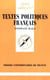 Textes politiques francais