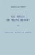 La règle de saint Benoît - tome 7