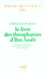 Le Livre des théophanies d'Ibn Arabî