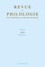 Revue de philologie, de litterature et d'histoire anciennes volume 94-1 - fascicule 1 (édition 2020)