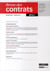 Revue des contrats n.1 - 2014