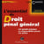 L'essentiel du droit pénal général