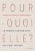 Pourquoi Elle ?
