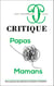 Revue Critique n.915/916 : Papas-Mamans