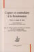 Copier et contrefaire à la renaissance - faux et usage de faux