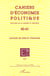 Cahiers d'économie politique n.40/41 : lectures de John R. Commons