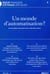 Revue française d'éthique appliquée n.5 : éthique et automatisation
