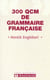 300 qcm de grammaire francaise