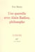 Une querelle avec Alain Badiou, philosophe