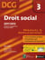Droit social - DCG - épreuve 3 - manuel et applications - 2011/2012