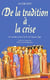 De la tradition à la crise