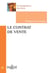 Le contrat de vente (1re édition)
