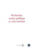 Recherche, action publique et crise sanitaire