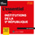 L'essentiel des institutions de la Ve République