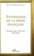 Anthologie de la prose francaise - du Moyen âge au XXe siècle (1100-1900)