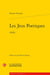 Les jeus poetiques (1610)