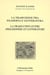 La traduction entre philosophie et littérature : La traduzione fra filosofia e letteratura